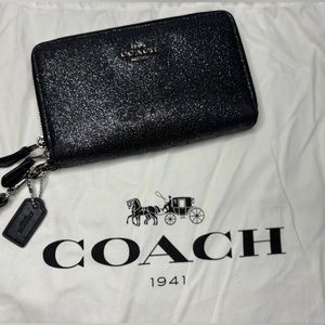 Coach Double Zipper Wallet